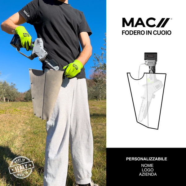 Fodero per potatore in Cuoio Vero Made in Italy