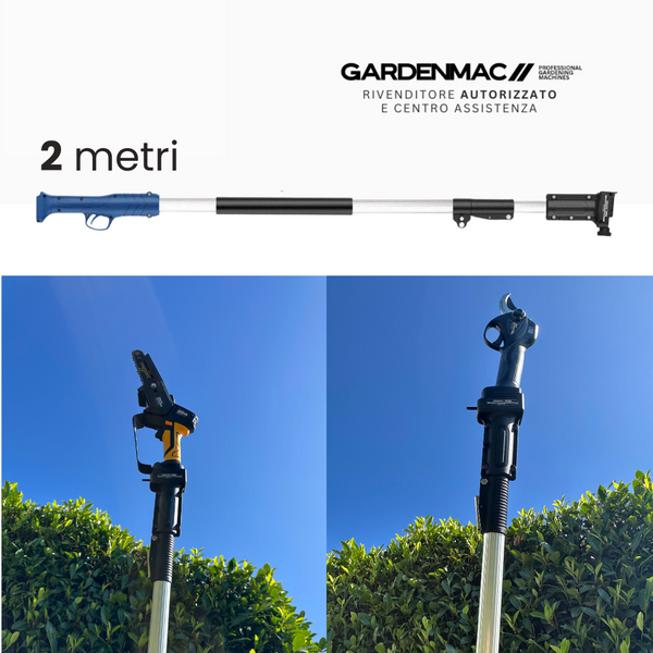 Asta telescopica L per forbici e potatori / 2 metri